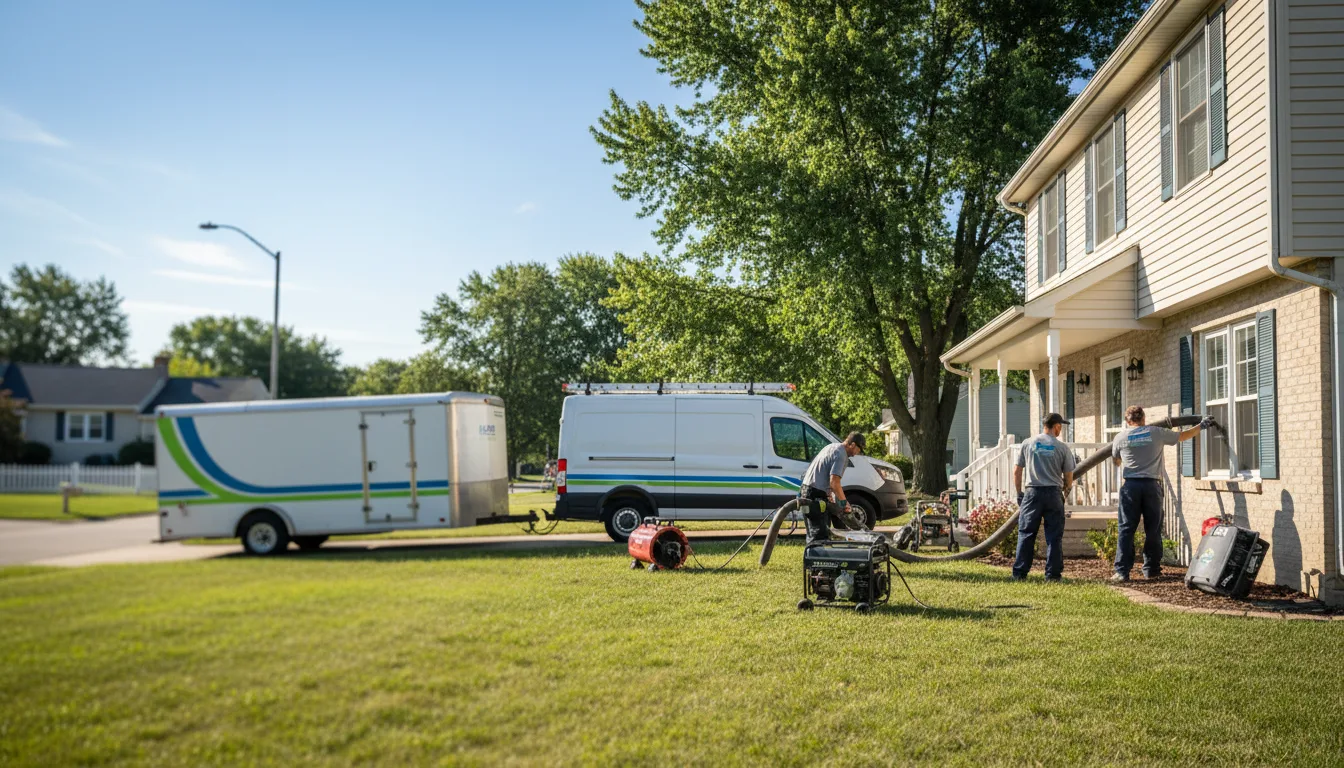 Flooded Basement Restoration And Cleanup With Repair in Fort Shaw, MT near me